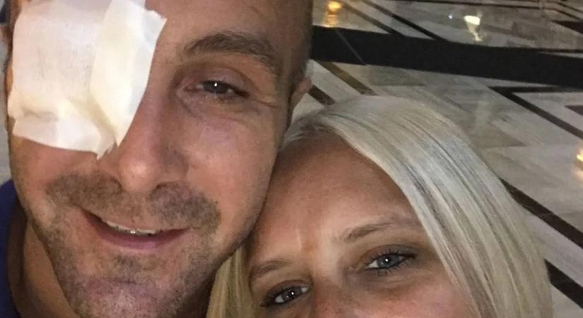 Elég volt egy rossz mozdulat, elvesztette látását az édesapa: „Felszisszentem úgy megrémültem”