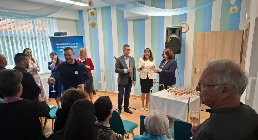 Átadták a Gondos Panni Szociális Központ új demens részlegét