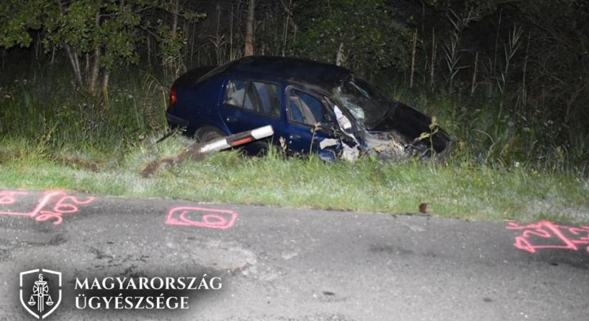 Részeg volt a sofőr, alig tudtak elugrani előle – ez lett a vége a zalai balesetnek