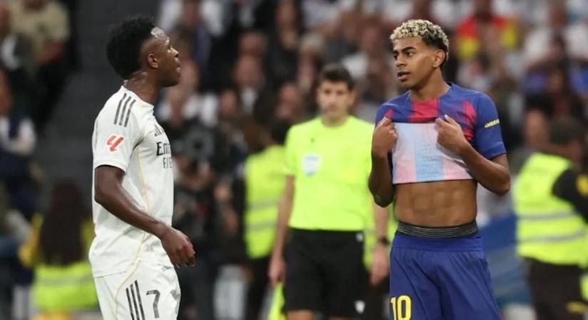 A nagy pillanat, amikor Vinícius lájkolja Lamine Yamalt