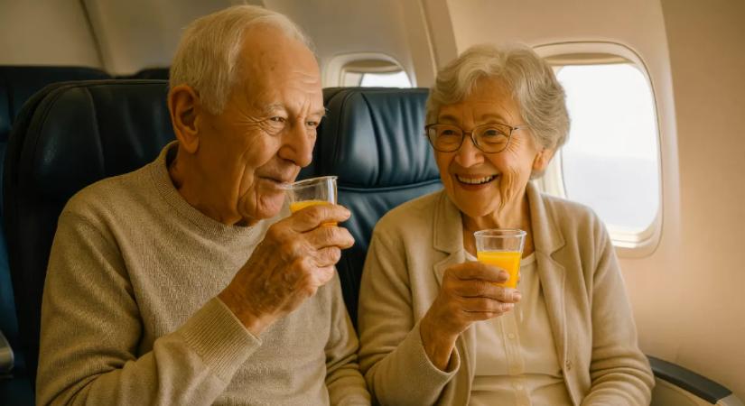 Friss tanulmány: ezért ne üljenek soha egymás mellett az idősebb párok a repülőgépeken