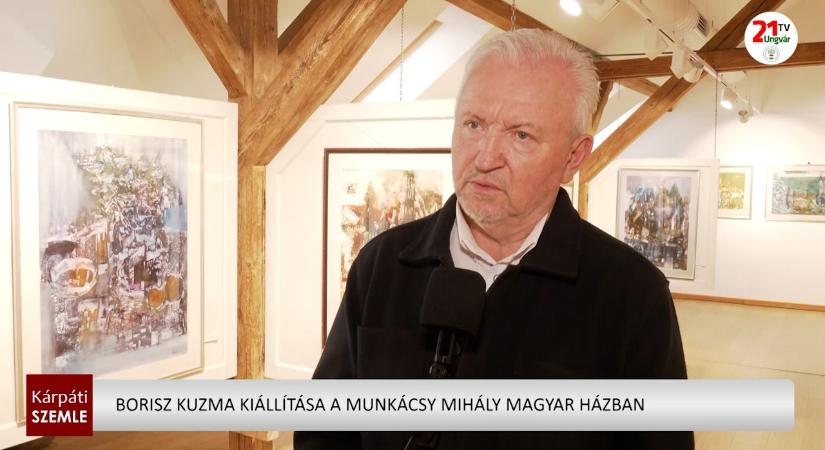 Borisz Kuzma kiállítása a Munkácsy Mihály Magyar Házban (videó)