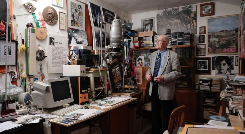 90 éves lett, de még mindig kamerát ragad: elképesztő életút Egerből