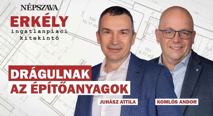 Drágulnak az építőanyagok