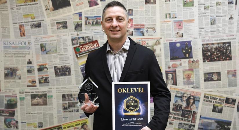 Mosonmagyaróvári cukrász szakoktató, Tukovics Antal Tamás lett az Év Embere