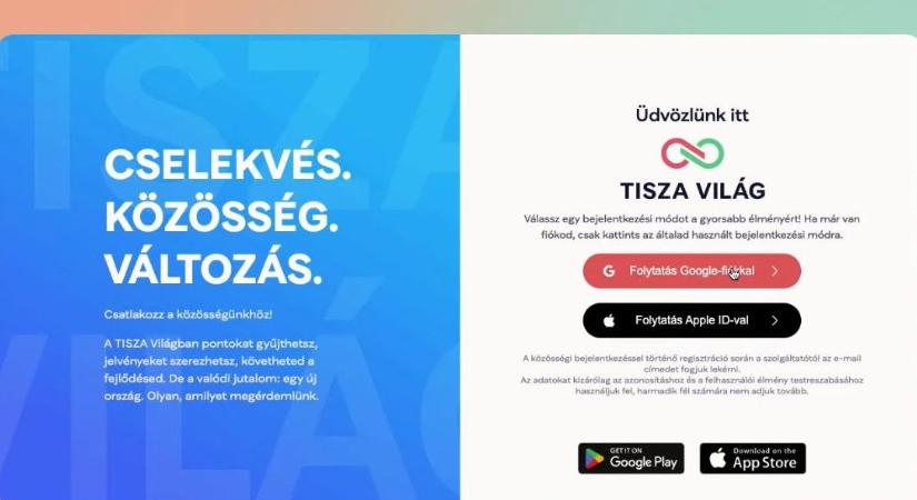 Tovább folyik a nyomozás a Tisza Világ applikáció adatszivárgása ügyében