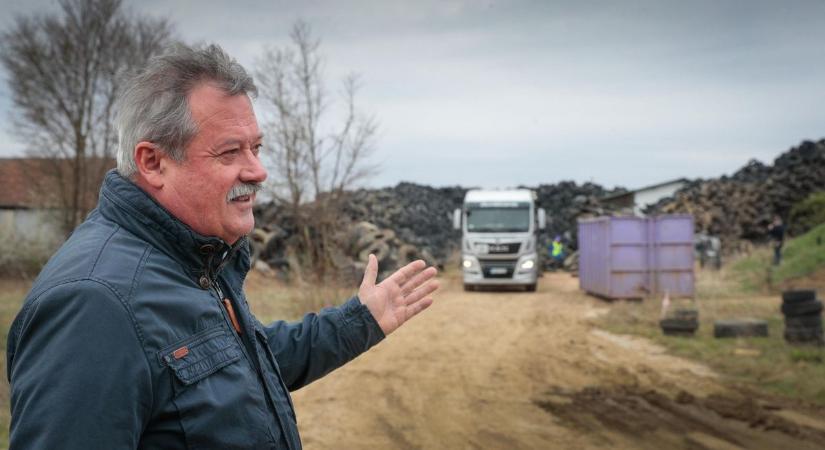 V. Németh Zsolt: „Az történt amit ígértem” – megkezdődött a nagykölkedi gumilerakó felszámolása!
