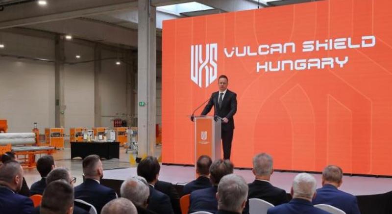 50 milliárd forinttal támogatja a kormány a Vulcan Shield Hungary békéscsabai beruházását