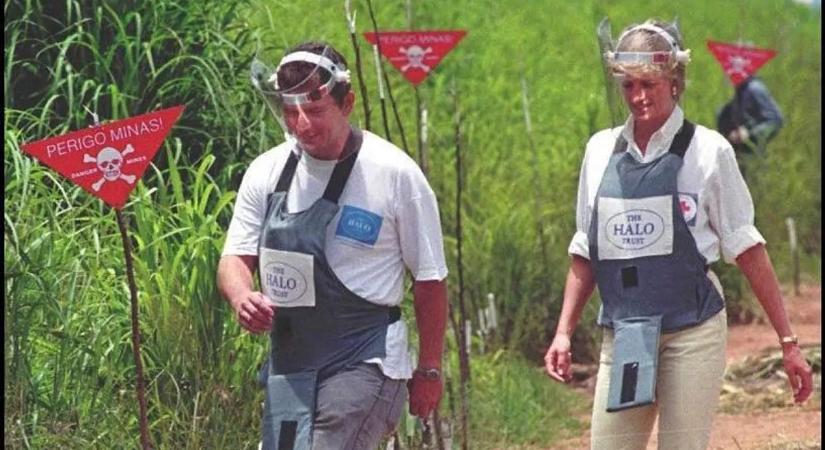 Sohasem látott felvétel került elő Diana hercegnőről a halála előtti időből