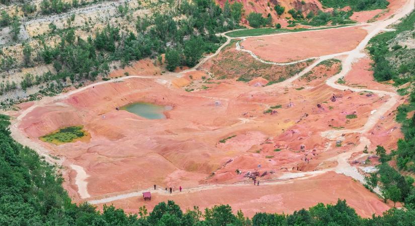 A világ egyetlen marsbéli tája Magyarországon van, tényleg nincs hozzá fogható sehol