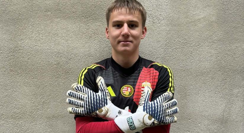 A Fradi magyar fiatalja "felcsapott" kapusnak az U-válogatottban - videó