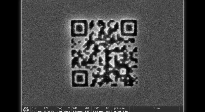 Rekord született: elképesztően apró és időtálló QR-kódot hoztak létre