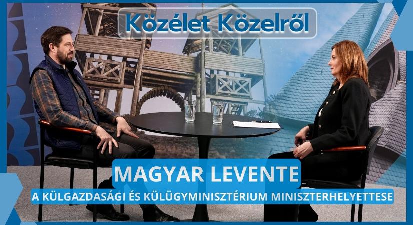 Közélet Közelről – 2026.04.02. – Vendég: Magyar Levente külügyminiszter-helyettes