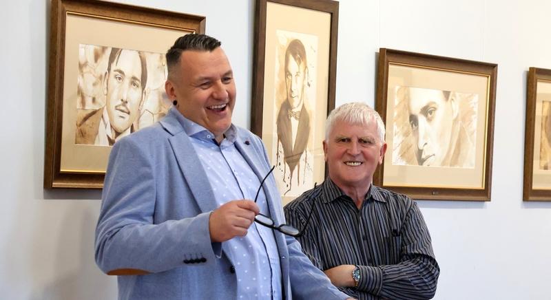 Életre kelnek a nyugatosok – kávéfestészet és portré a Répce Galériában