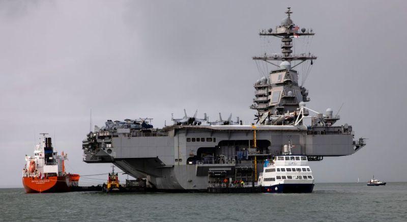 Rettegésben tartja a horvátokat a világ legnagyobb amerikai hadihajója