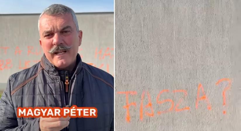 Összefestették a fideszes képviselő kerítését, de nem sikerült kizökkenteni az ócska propagandából