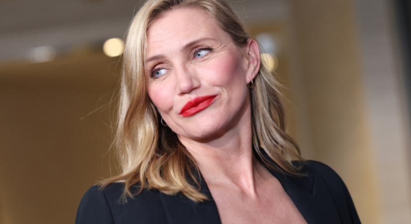Cameron Diaz monokróm szettje maga az álom: zseniálisan nézett ki benne a színésznő