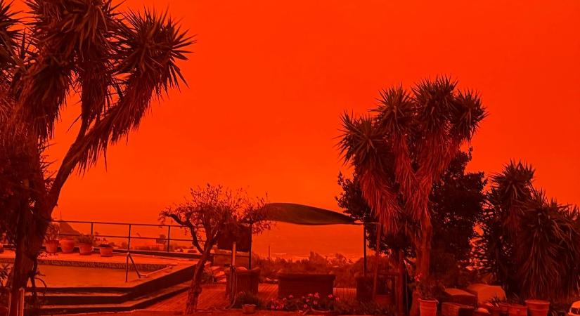 Homok és jégeső zuhant Krétára a szaharai porvihar miatt