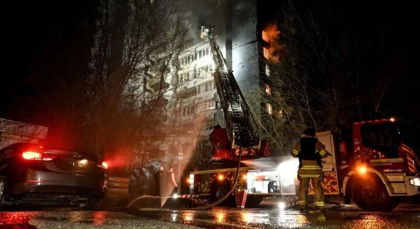 1300 kilométerre az orosz határtól csapott le Kijev – videó