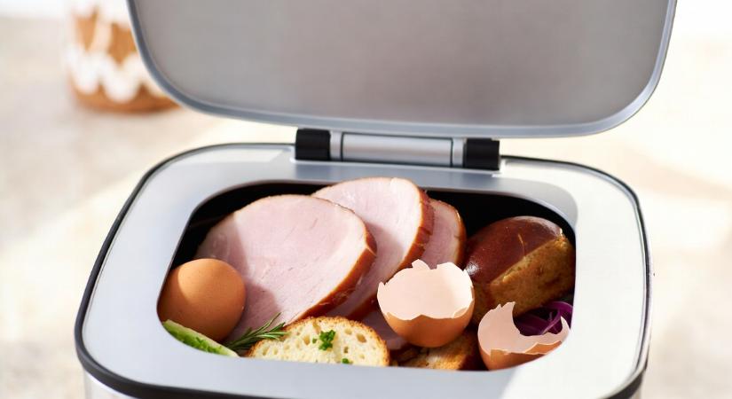 A húsvét egyik velejárója, hogy több étel kerül a kukába