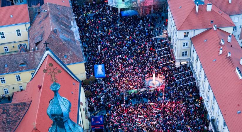 Befutottak az első drónfelvételek is – Tarolt Szombathely az országjárás során