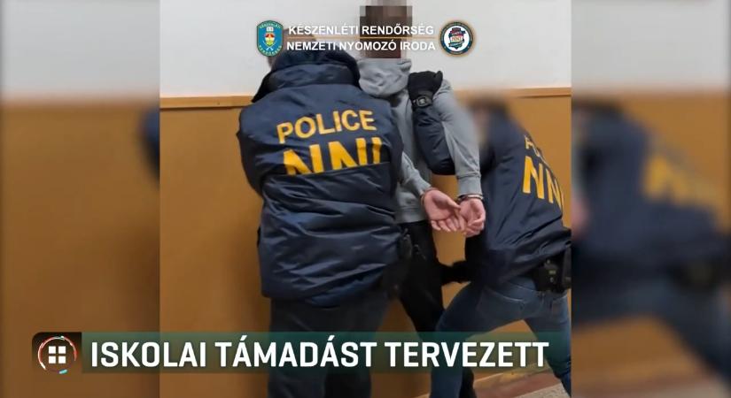 Támadást tervezett diáktársai ellen egy 15 éves fiú, még időben elfogták