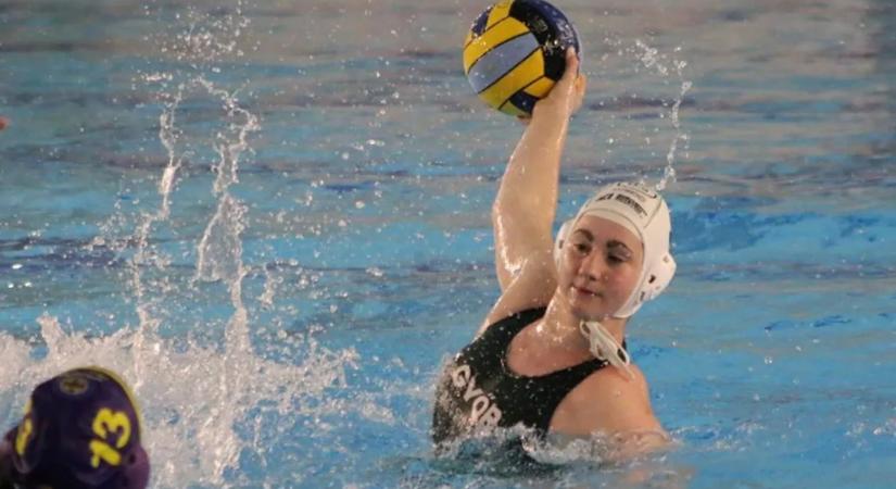 Svec Anna Sába főszereplésével nyert a győri vízilabdacsapat