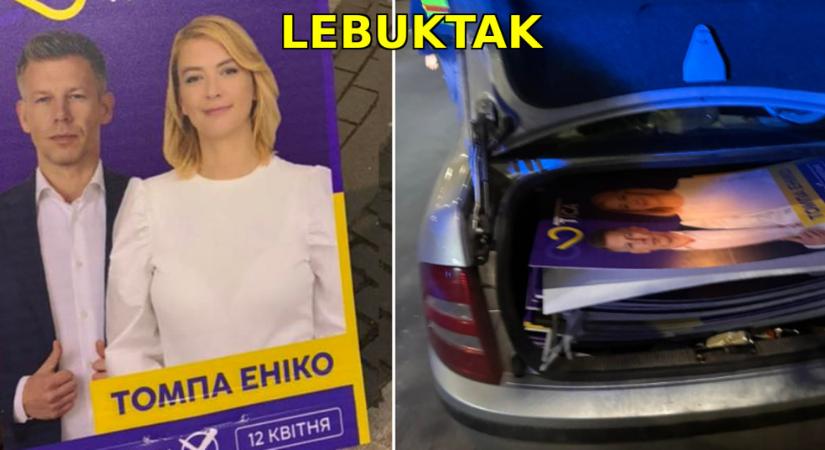“Valakik” ukrán feliratos, kamu tiszás plakátokat helyeztek ki Debrecenben – ráfáztak