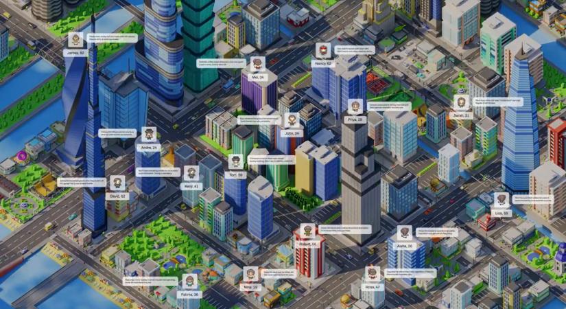 Mi történik, ha AI-másolatot készítenek 8 milliárd emberről, és összeeresztik őket egy világszimulációban?