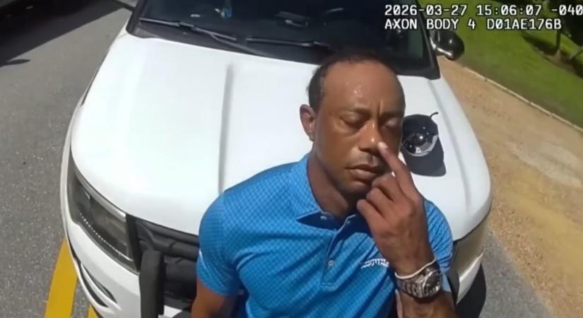 „Épp az elnökkel beszéltem telefonon” – mondta letartóztatásakor Tiger Woods