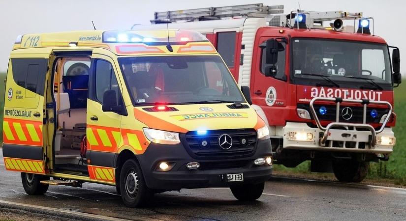 Torlódás az M3-ason - baleset történt