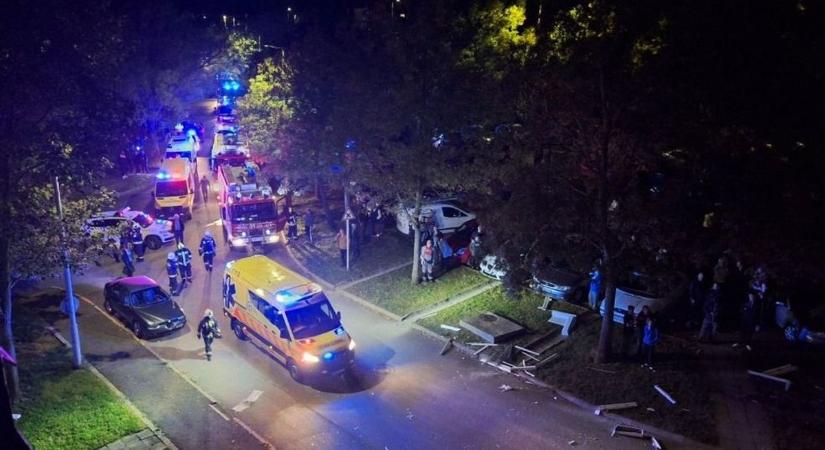 Robbanást okozott egy ittas férfi Tapolcán, a ház lakóit ki kellett menekíteni