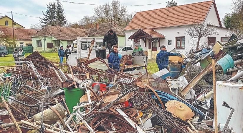 Vasat gyűjtöttek a zalai falu polgárőrei, erre a célra fordítják a bevételt