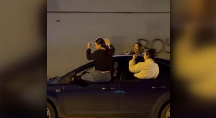 Kolozsvár: hatalmas bulit csaptak az autóban – A 19 éves lány elveszítette a jogosítványát