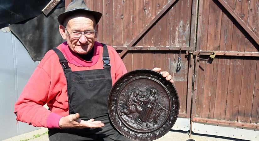 Szemétnek hitték, kincs lett: egy vastelepről hívták a szolnoki gyűjtőt