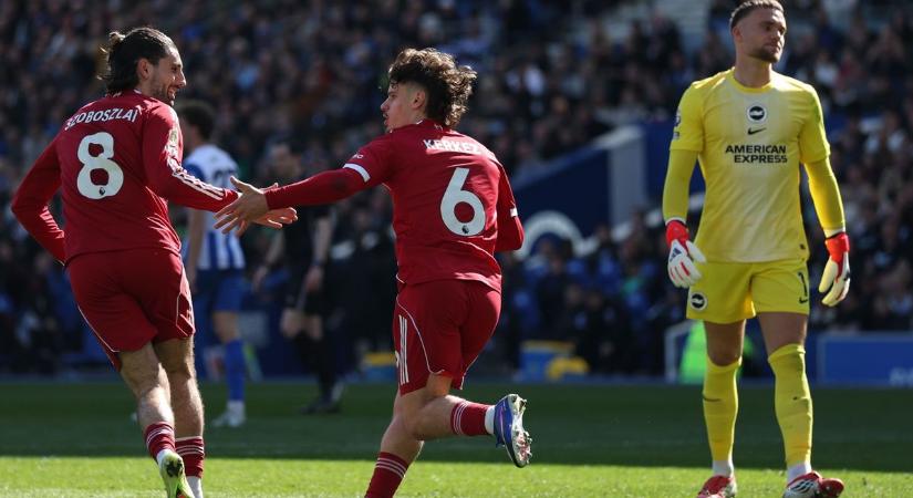 Szoboszlai a gólja előtt még az operatőrt is bevette a játékba (VIDEÓ)