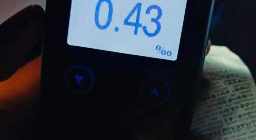 Munkácson felelősségre vontak egy ittas sofőrt