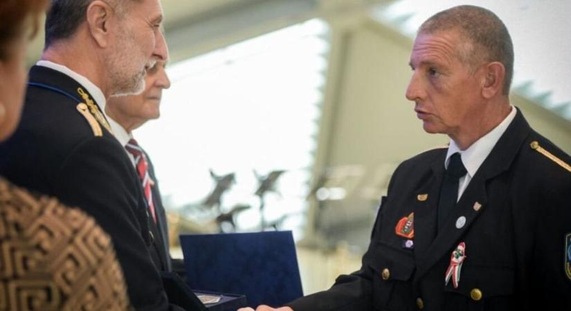 Országos elismerést kapott a csopaki polgárőrség, példaértékű munkájukat díjazták