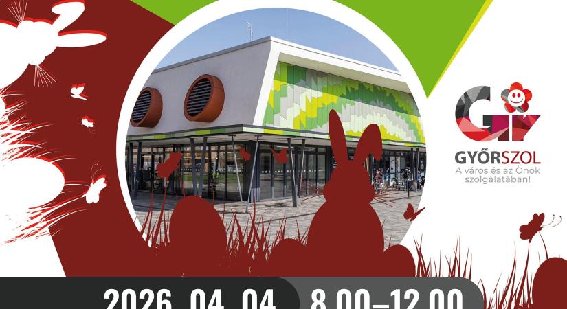 Húsvétköszöntő rendezvény a vásárcsarnokban