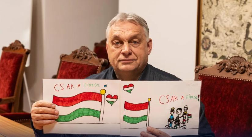 Kedves ajándékot kapott Orbán Viktor