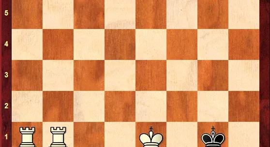 Sakkfeladvány: két bástya, két lépés és egy elégedett pillanat