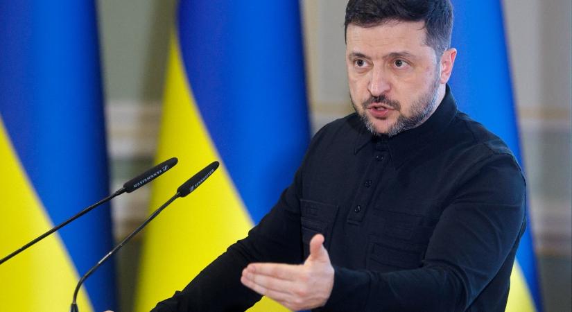 Az oroszok újabb célpontjairól beszélt az ukrán elnök