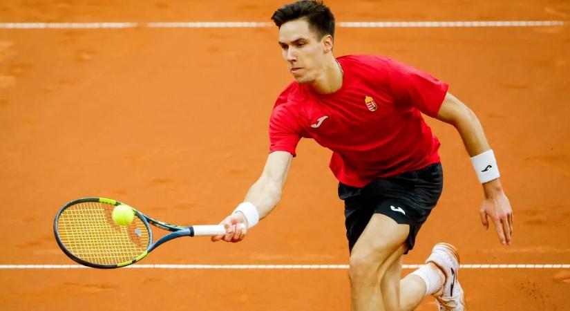 Marozsán Fábián bejutott a negyeddöntőbe a bukaresti tenisztornán