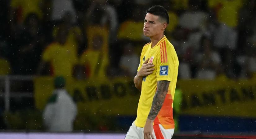 James Rodríguez kórházi kezelésre szorult