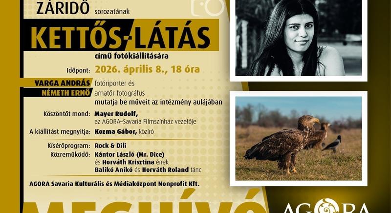 Kettős látás - Ellentétek vonzása vár ránk a Záridő sorozat aktuális kiállításán (ápr. 8.)