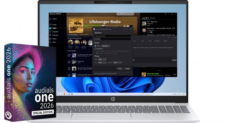 Audials One 2026.1 SE teszt – minden, amit a zenével meg lehet tenni
