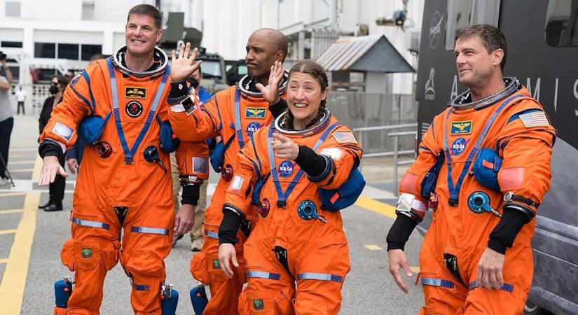 Az Apollónál is távolabbra megy az Artemis II: üzentek a Holdat megkerülni készülő űrhajósok