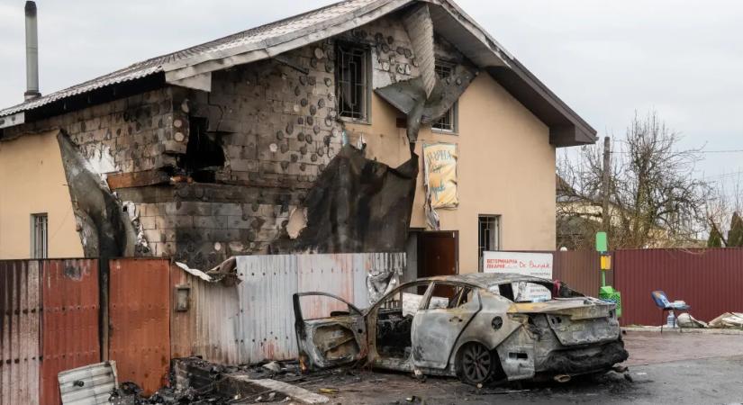 Hárman meghaltak, 32-en megsebesültek Ukrajnában a nagypénteki orosz támadás során