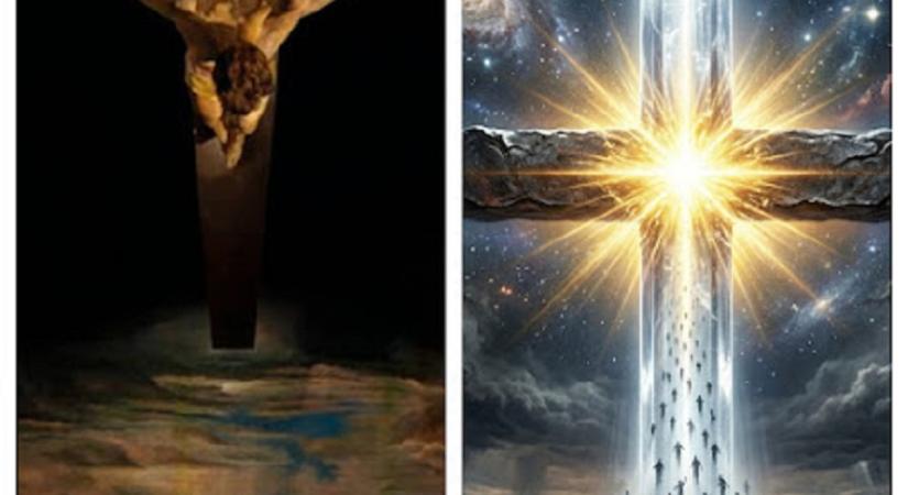 Világok, sorsok gyémánttengelye, kereszt Krisztusa, köszönjük néked