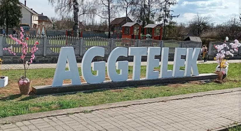 Látványos fotópont Aggteleken